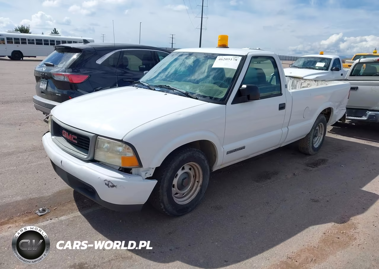 1998 GMC Sonoma Sl VIN:1GTCS14X6W8542685 - 2