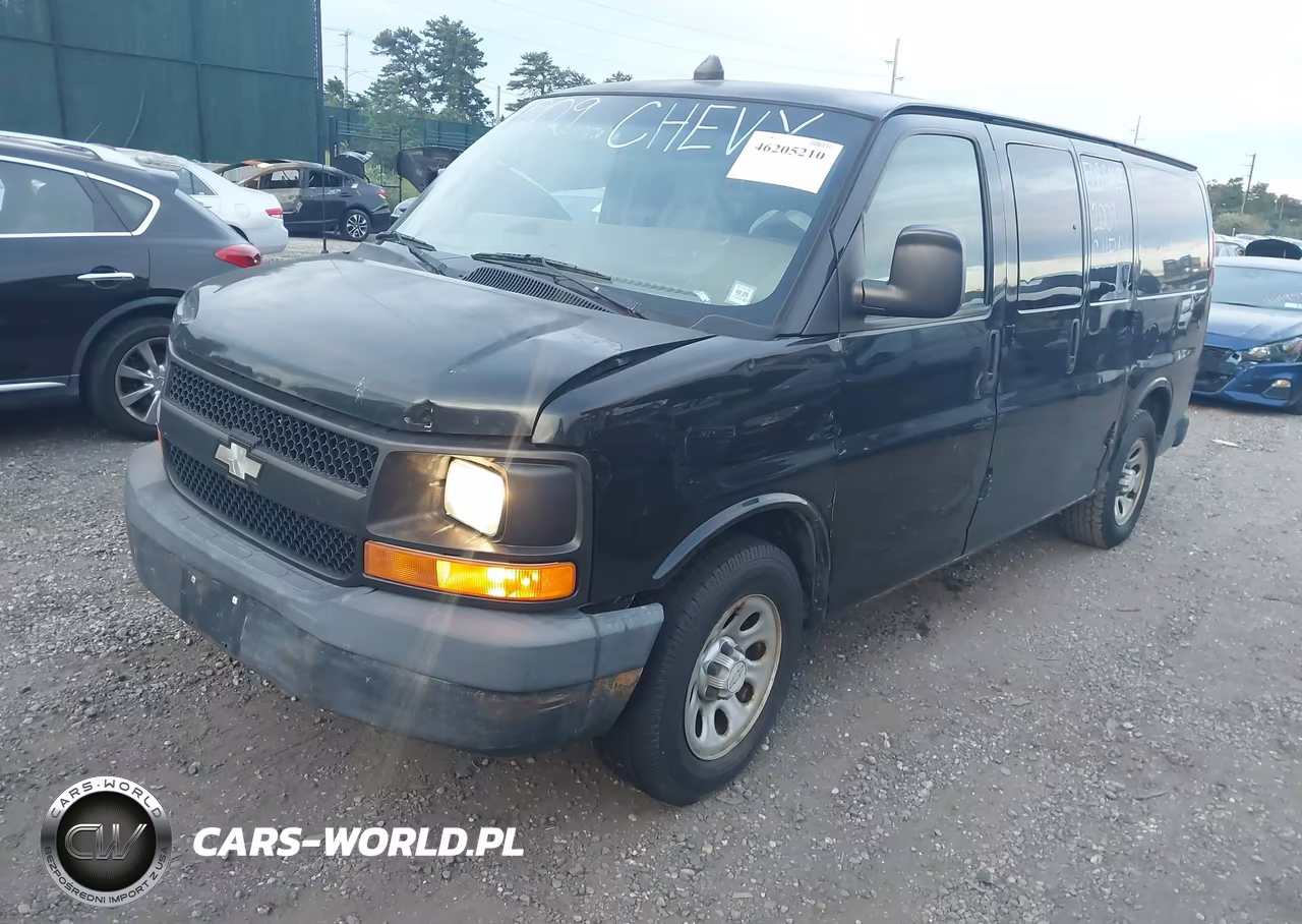 2009 Chevrolet Express Work Van VIN:1GCFG15X291173477 - 2