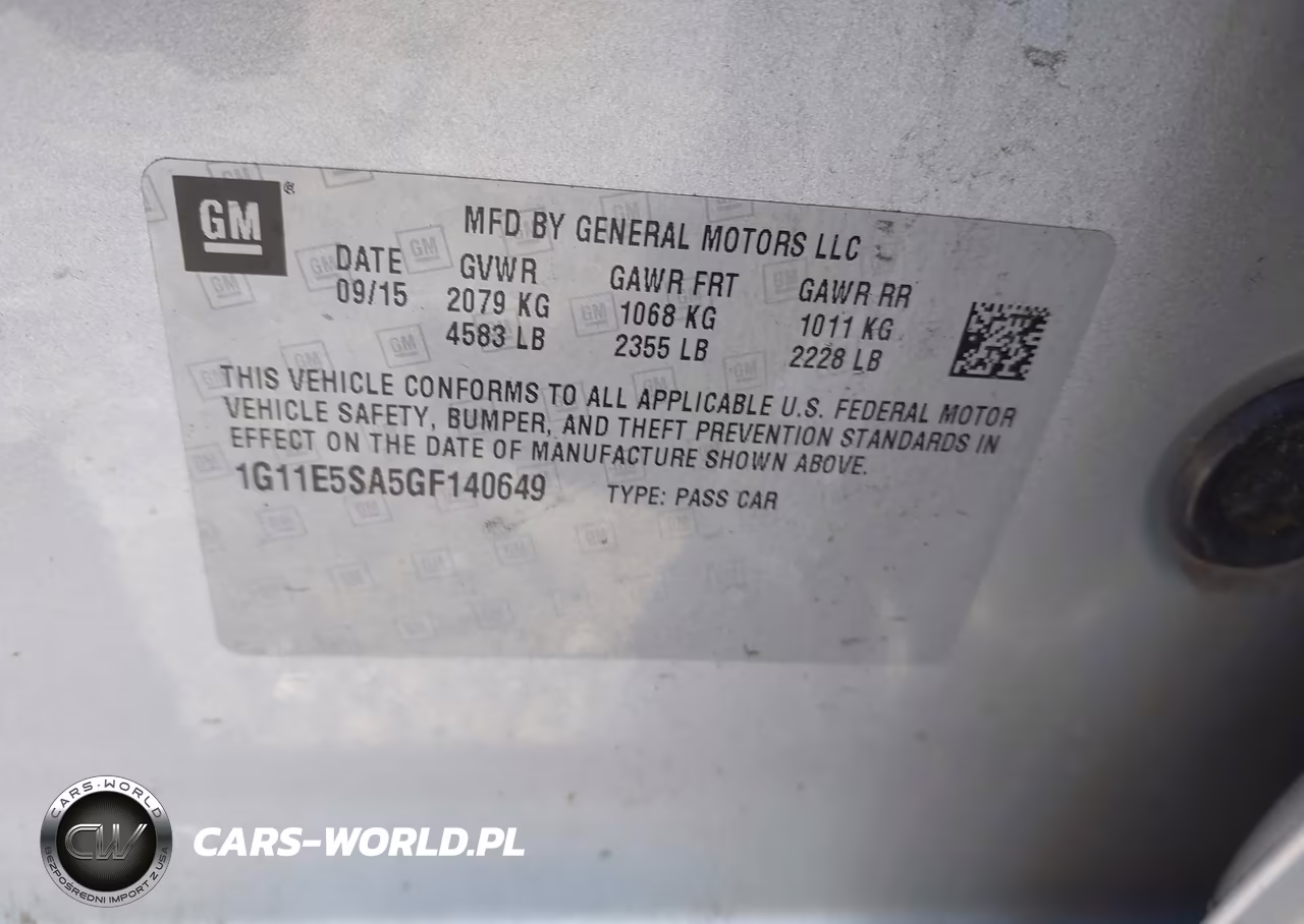 2016 Chevrolet Malibu Limited Ltz VIN:1G11E5SA5GF140649 - 9