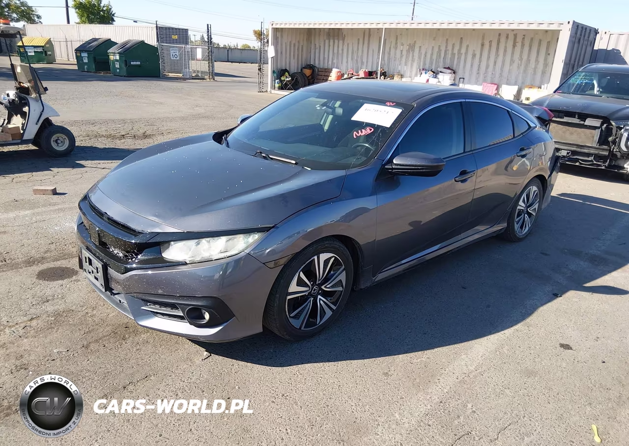2018 Honda Civic Ex-T VIN:JHMFC1F37JX016051 - 2