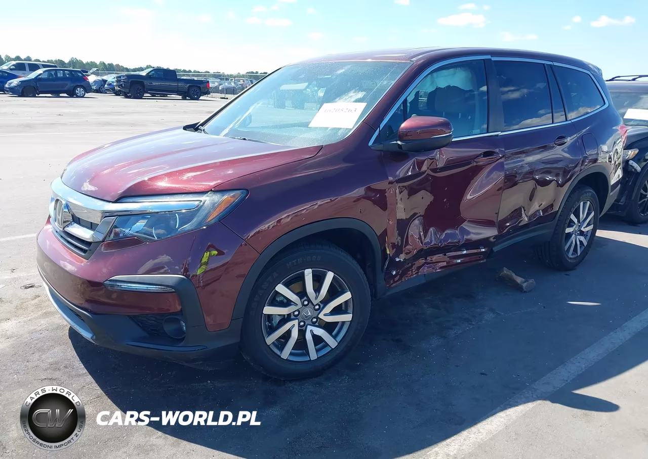 2019 Honda Pilot Ex-L VIN:5FNYF5H57KB045584 - 2