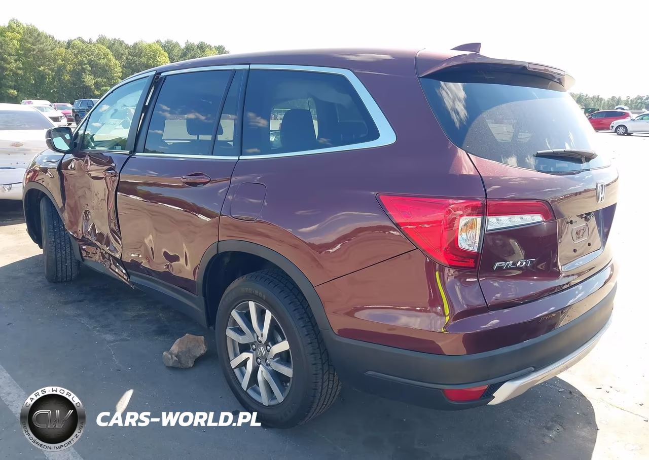 2019 Honda Pilot Ex-L VIN:5FNYF5H57KB045584 - 3