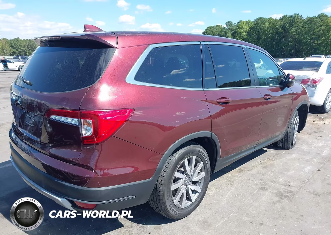 2019 Honda Pilot Ex-L VIN:5FNYF5H57KB045584 - 4