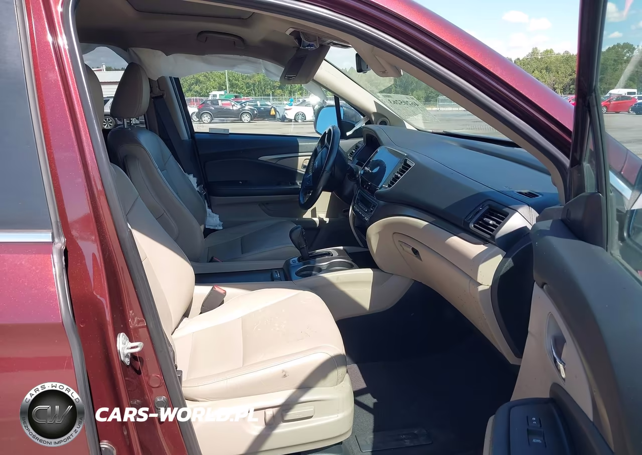 2019 Honda Pilot Ex-L VIN:5FNYF5H57KB045584 - 5