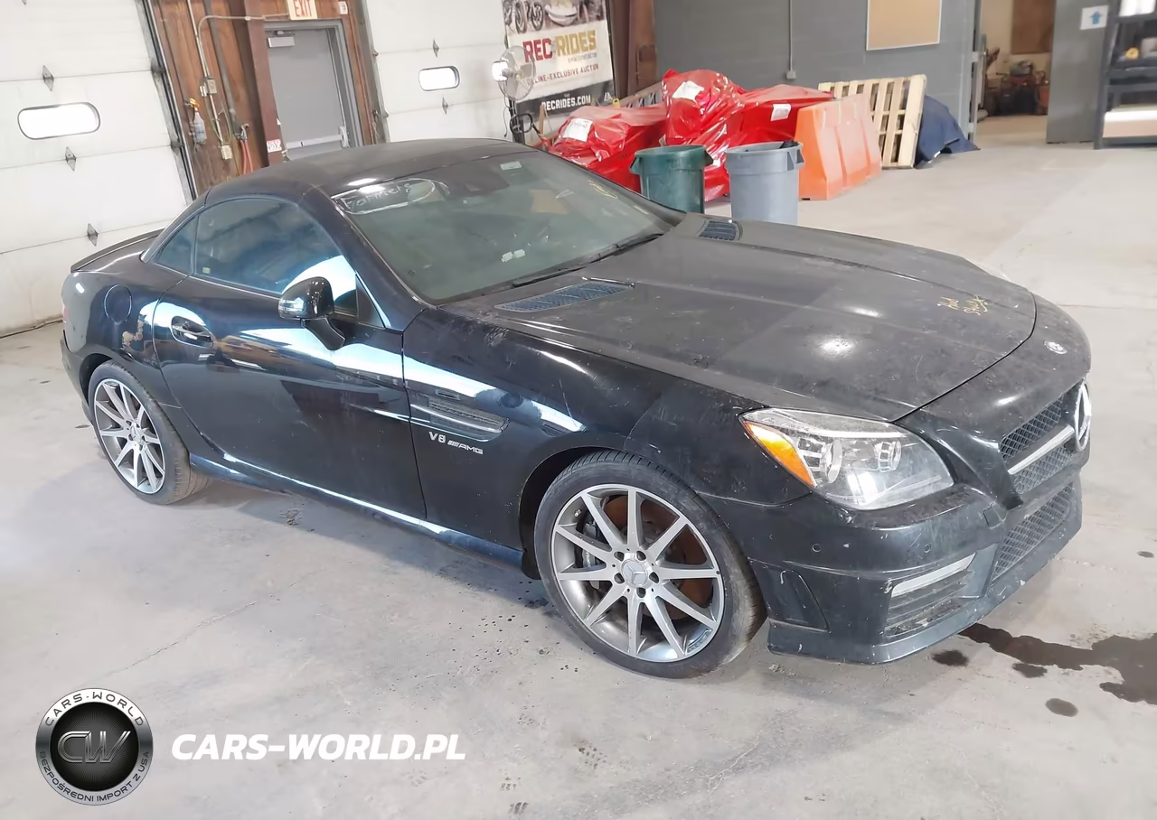 2015 Mercedes-Benz Slk-Class Slk 55 Amg VIN:WDDPK7FA1FF106700 - 1