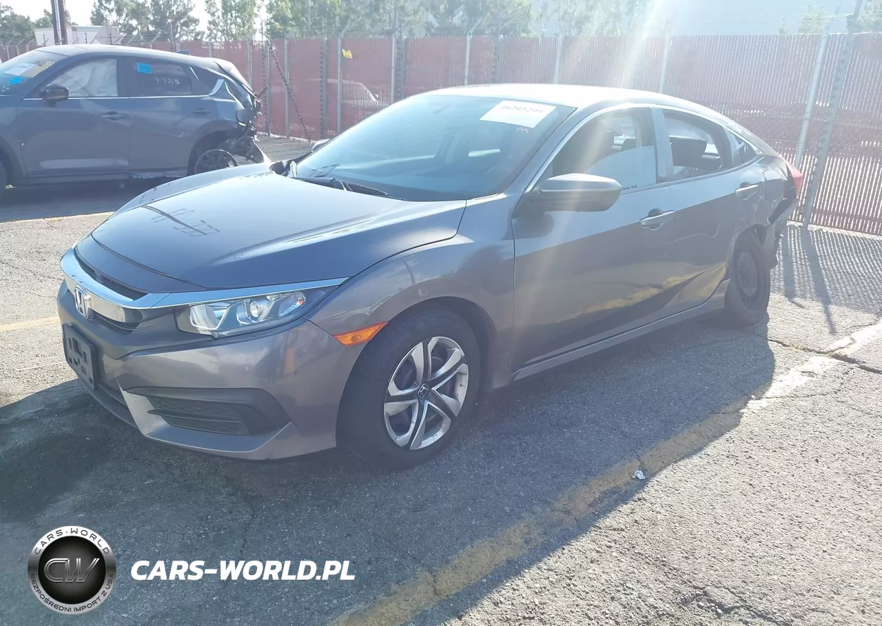 2016 Honda Civic Lx VIN:2HGFC2F58GH548559 - 2