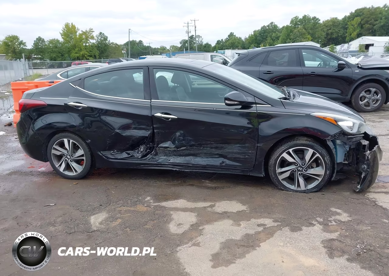 2016 Hyundai Elantra Limited VIN:KMHDH4AE5GU515585 - 14