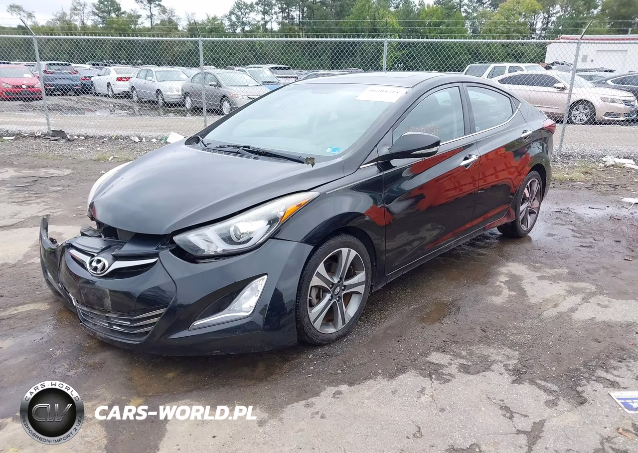 2016 Hyundai Elantra Limited VIN:KMHDH4AE5GU515585 - 2