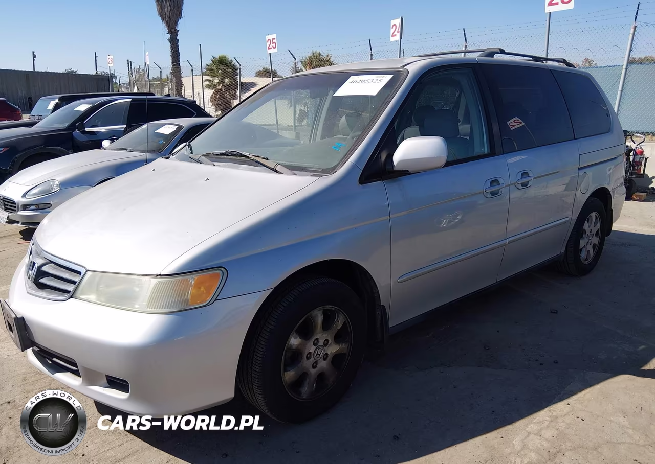 2002 Honda Odyssey Ex-L W-Leather VIN:2HKRL189X2H572304 - 2