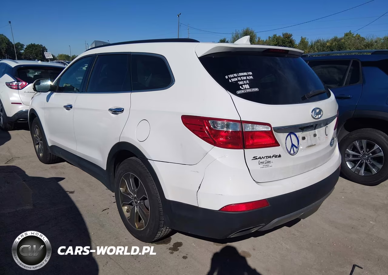 2016 Hyundai Santa Fe Se VIN:KM8SMDHF7GU163241 - 3