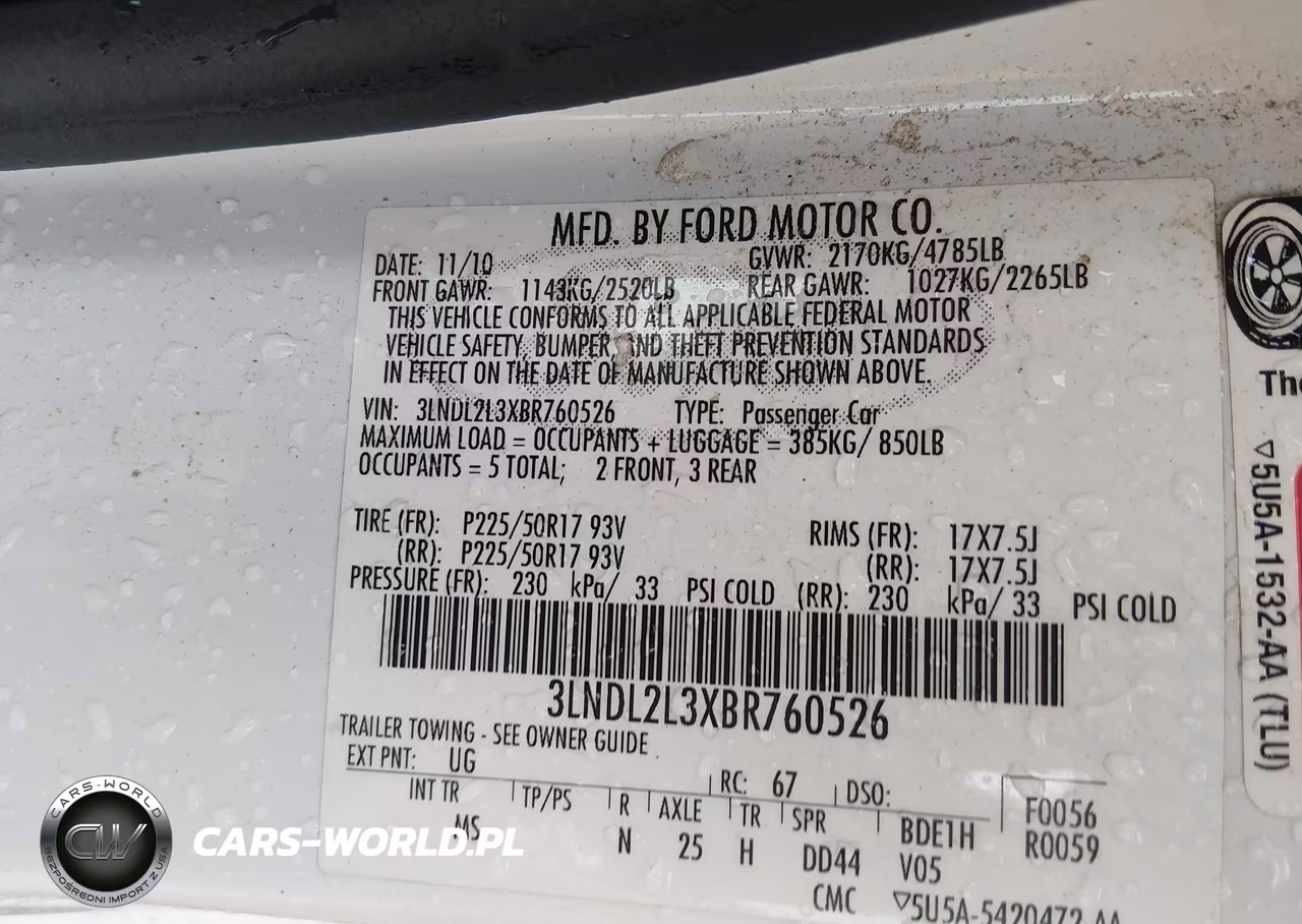 2011 Lincoln Mkz Hybrid VIN:3LNDL2L3XBR760526 - 9