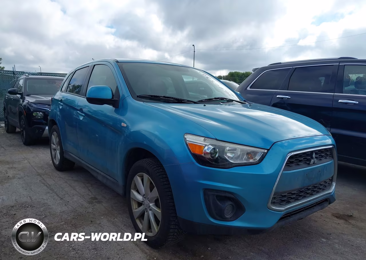 2014 Mitsubishi Outlander Sport Es VIN:4A4AR3AUXEE009904 - 1
