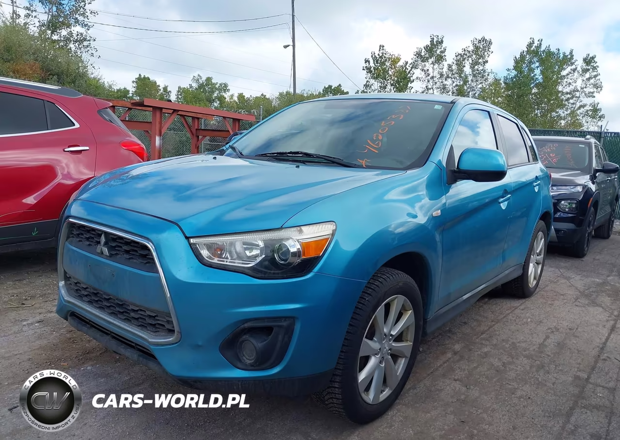 2014 Mitsubishi Outlander Sport Es VIN:4A4AR3AUXEE009904 - 2