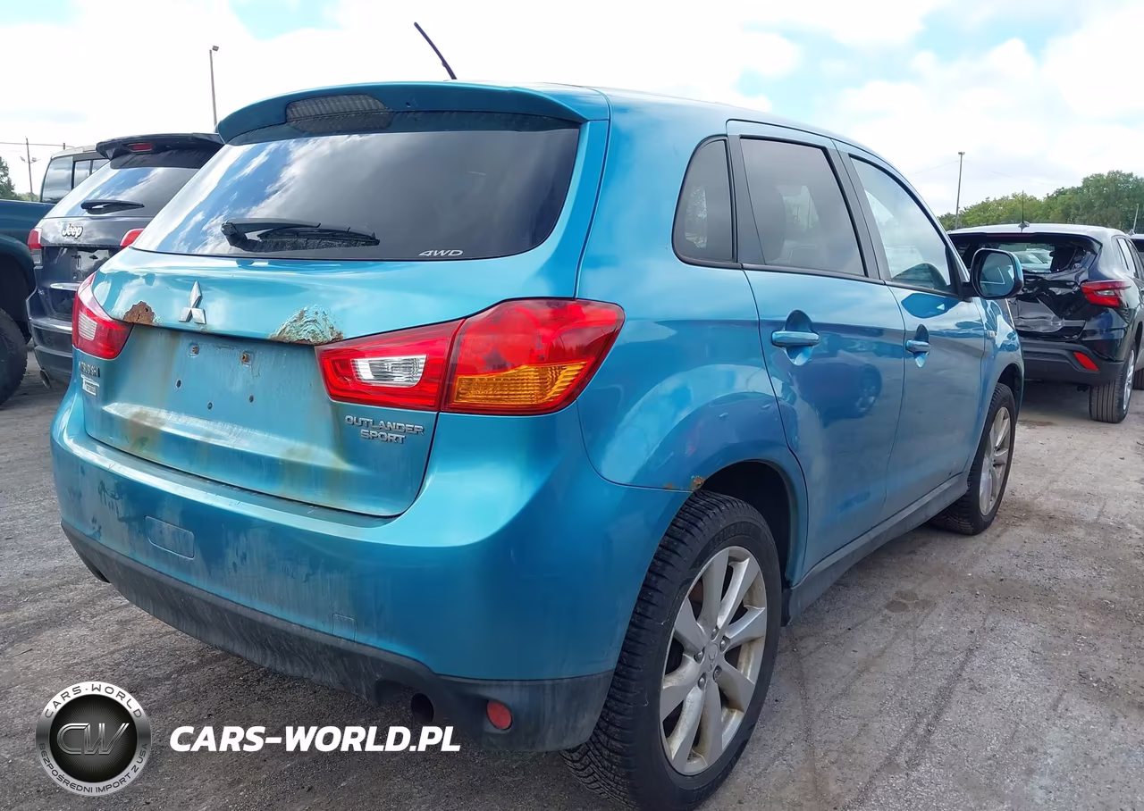 2014 Mitsubishi Outlander Sport Es VIN:4A4AR3AUXEE009904 - 4