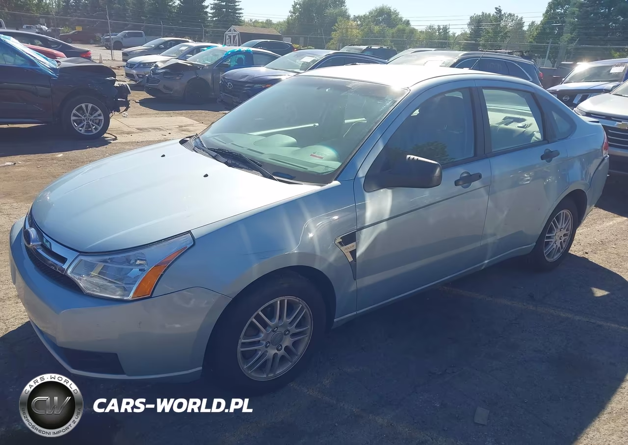 2008 Ford Focus Se-Ses VIN:1FAHP35N98W145637 - 2