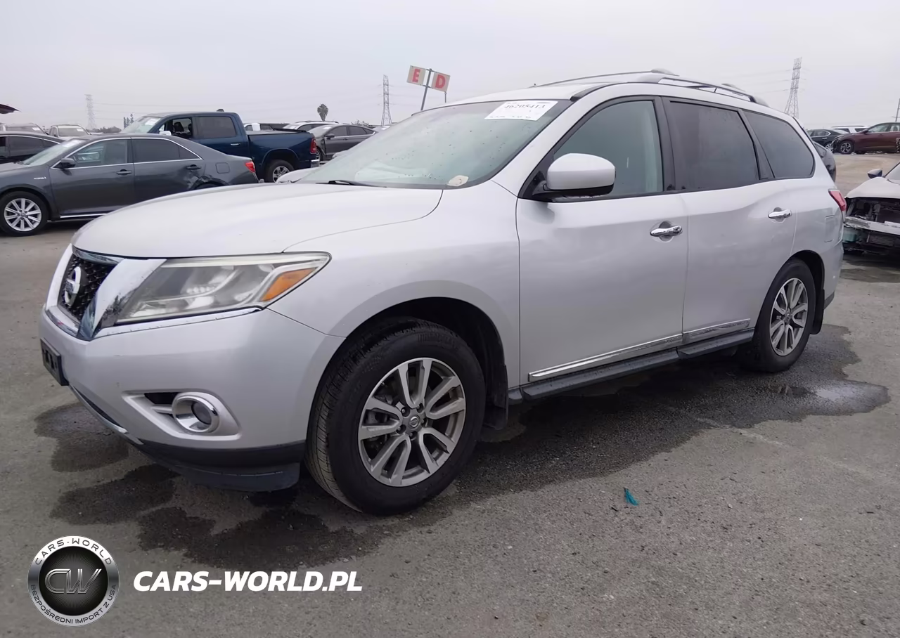 2015 Nissan Pathfinder Sl VIN:5N1AR2MN4FC711604 - 2
