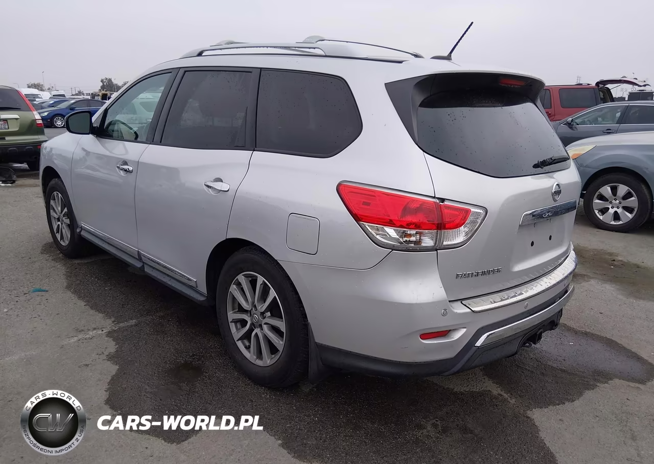 2015 Nissan Pathfinder Sl VIN:5N1AR2MN4FC711604 - 3