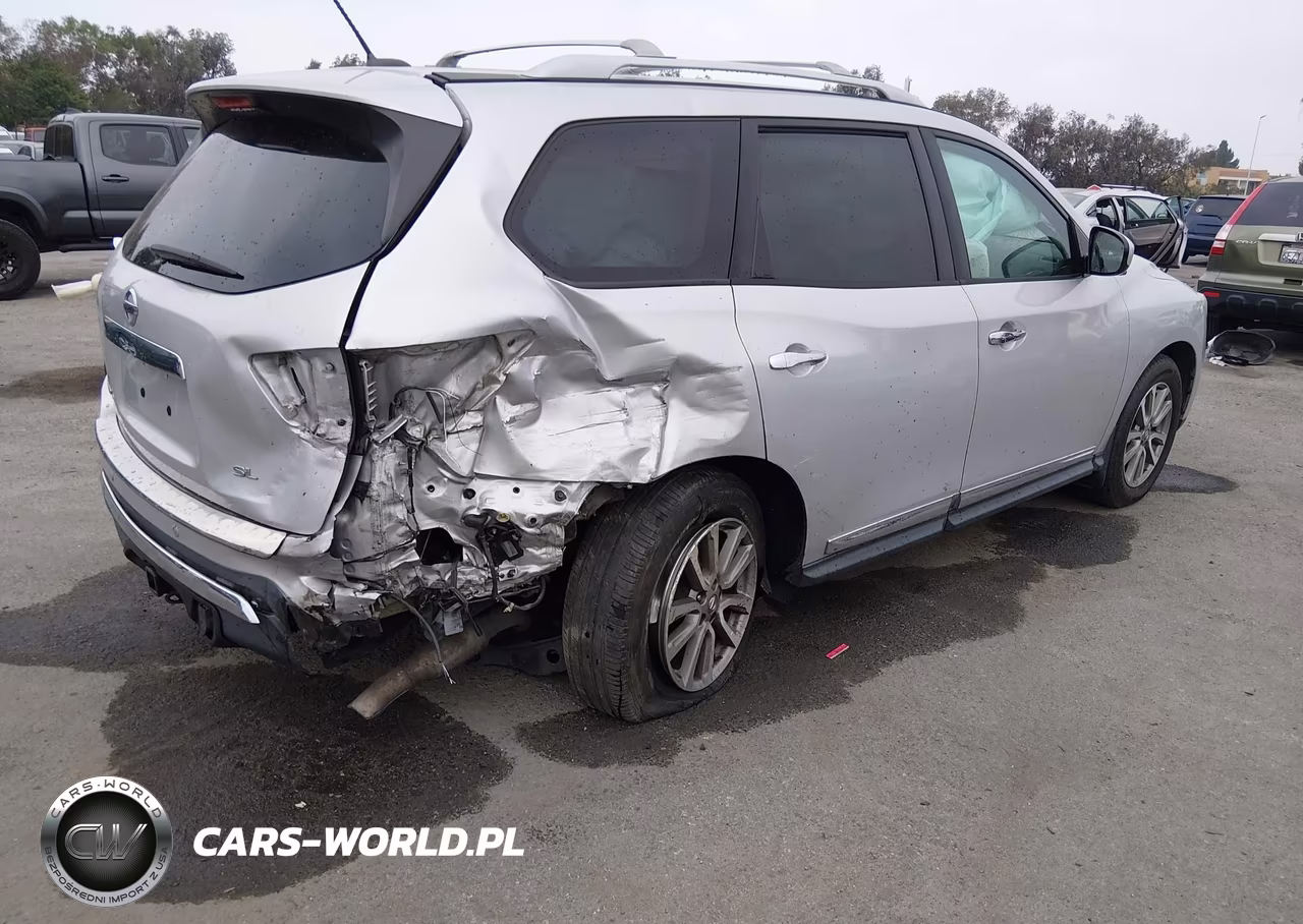 2015 Nissan Pathfinder Sl VIN:5N1AR2MN4FC711604 - 4