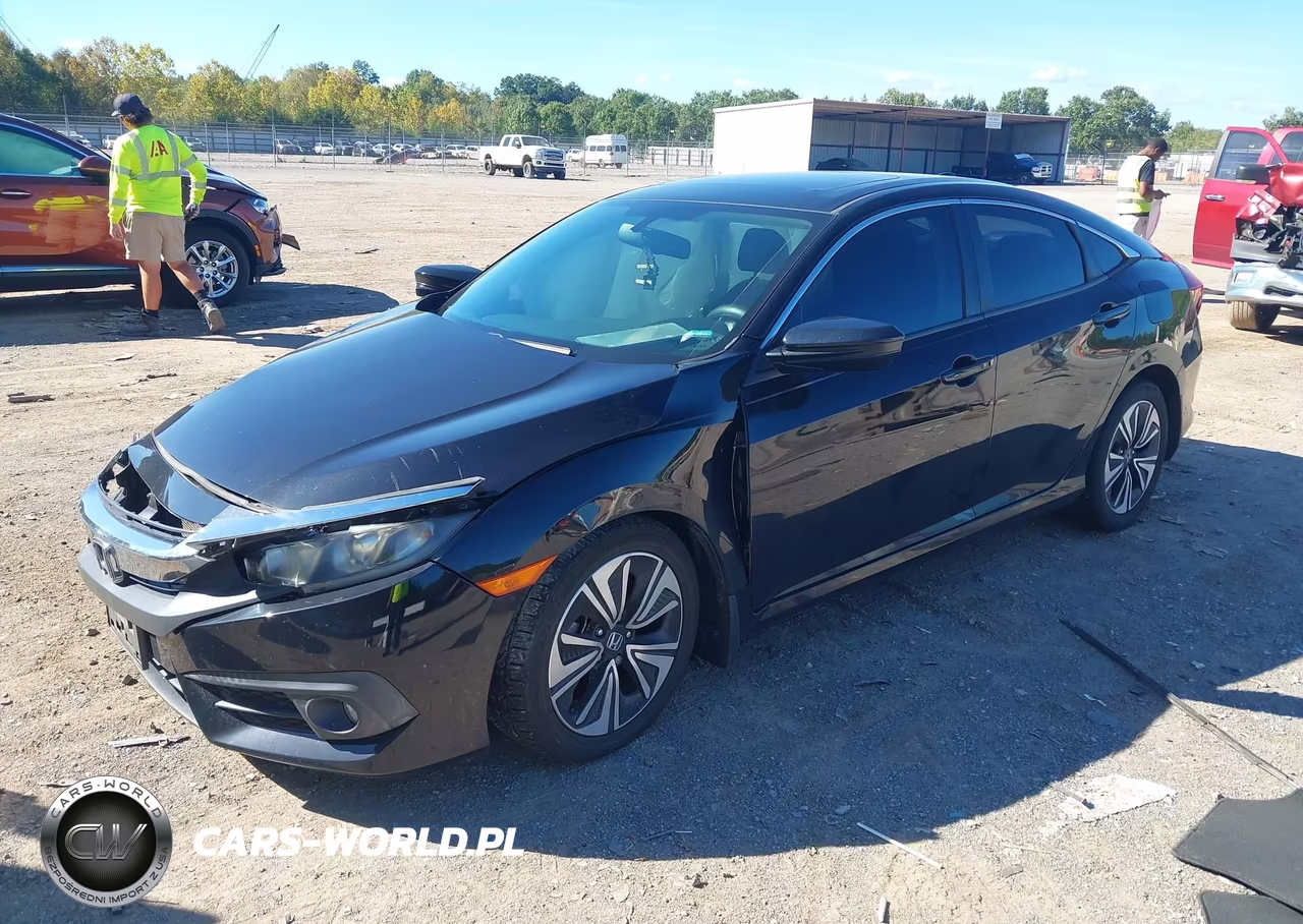 2017 Honda Civic Ex-L VIN:19XFC1F7XHE022229 - 2