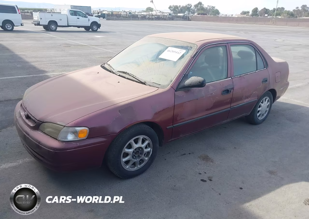 1998 Toyota Corolla Ce VIN:1NXBR12E8WZ004680 - 2