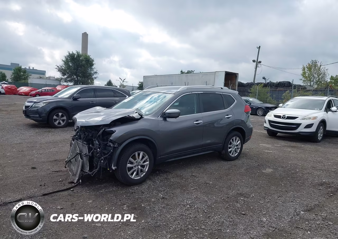 2017 Nissan Rogue Sv VIN:KNMAT2MVXHP513045 - 2