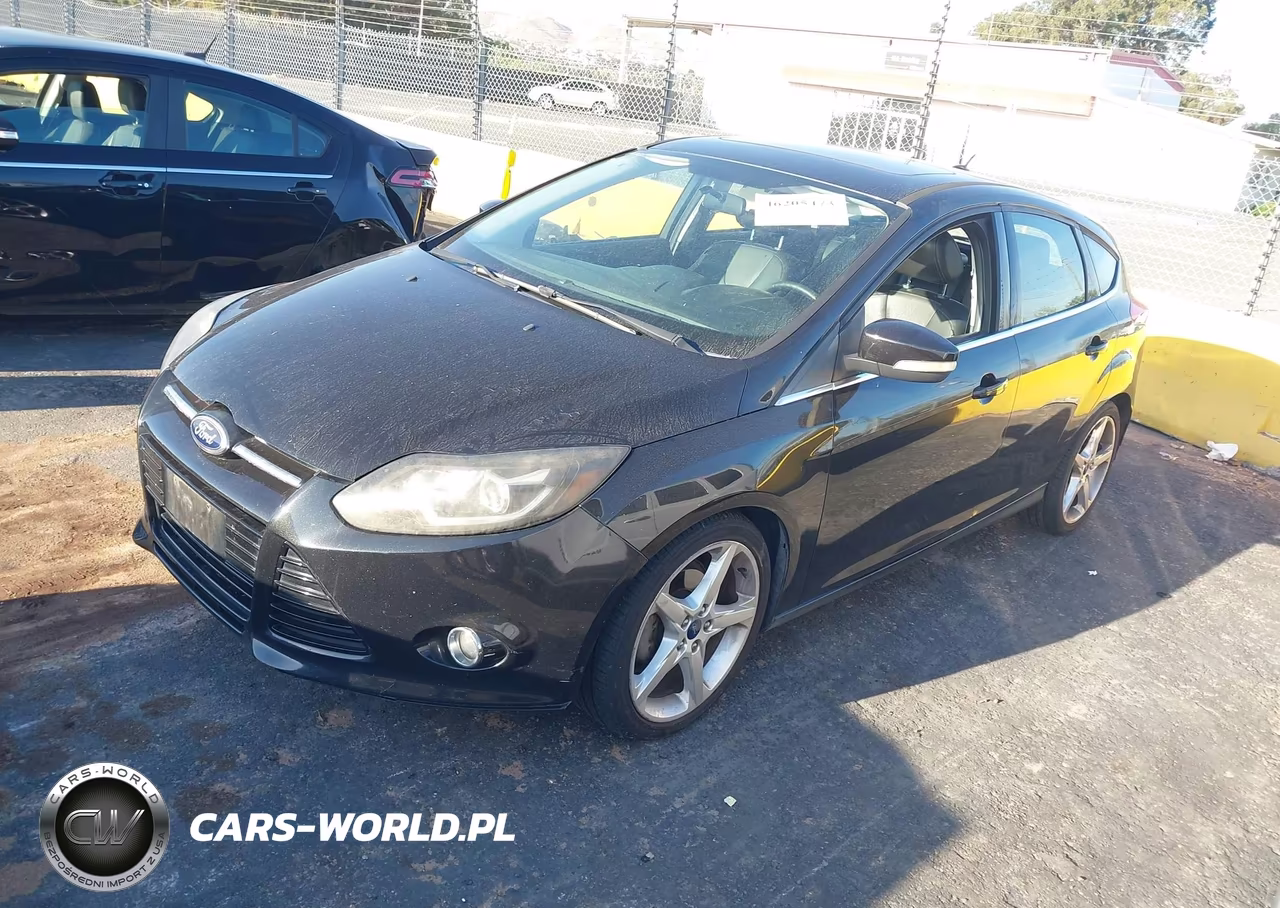 2013 Ford Focus Titanium VIN:1FADP3N23DL252117 - 2