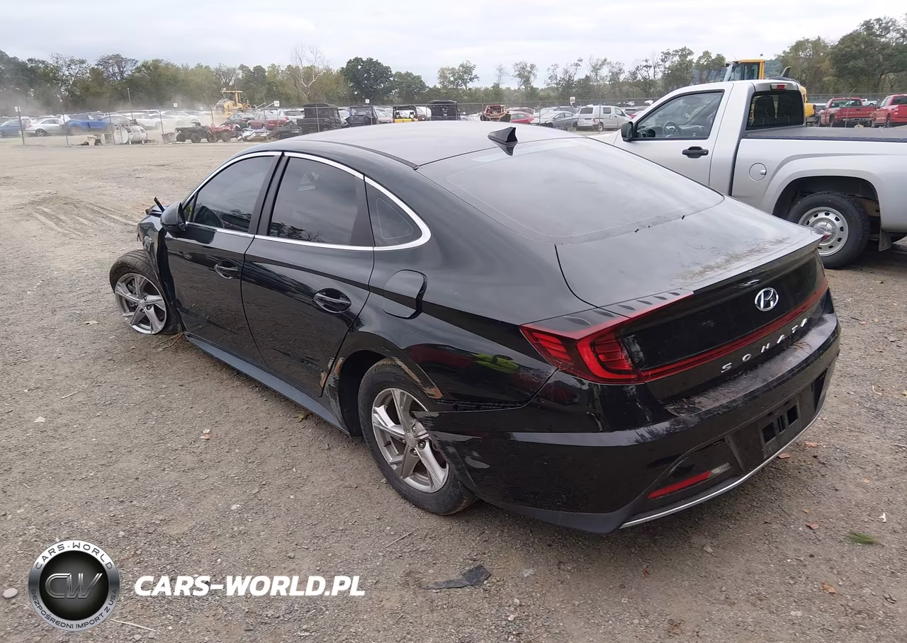 2021 Hyundai Sonata Se VIN:5NPEG4JA7MH115672 - 3