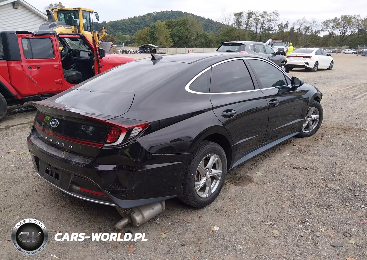 2021 Hyundai Sonata Se VIN:5NPEG4JA7MH115672 - 4