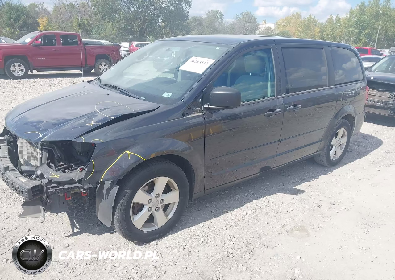 2013 Dodge Grand Caravan Se VIN:2C4RDGBG8DR613140 - 2