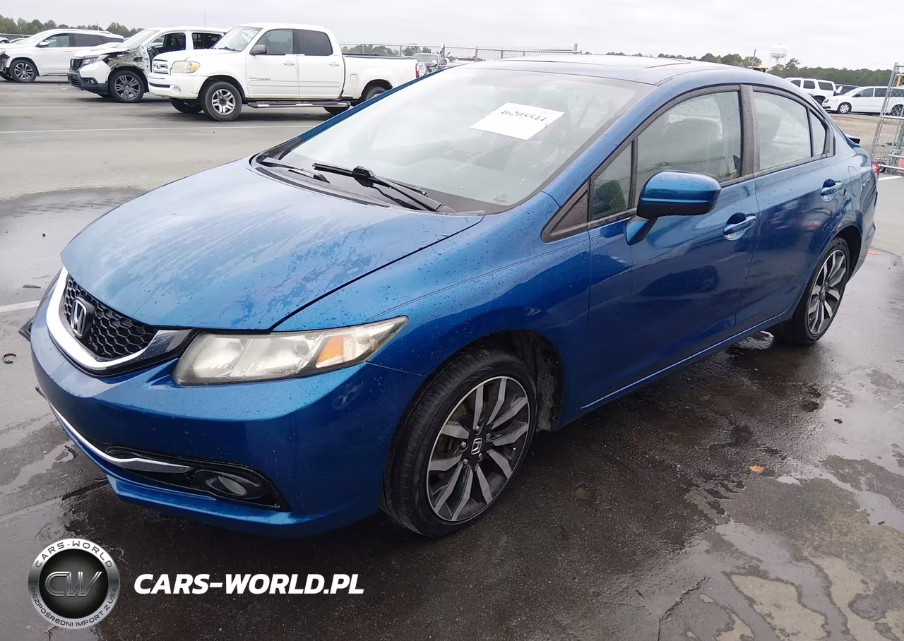 2015 Honda Civic Ex-L VIN:2HGFB2F93FH516395 - 2