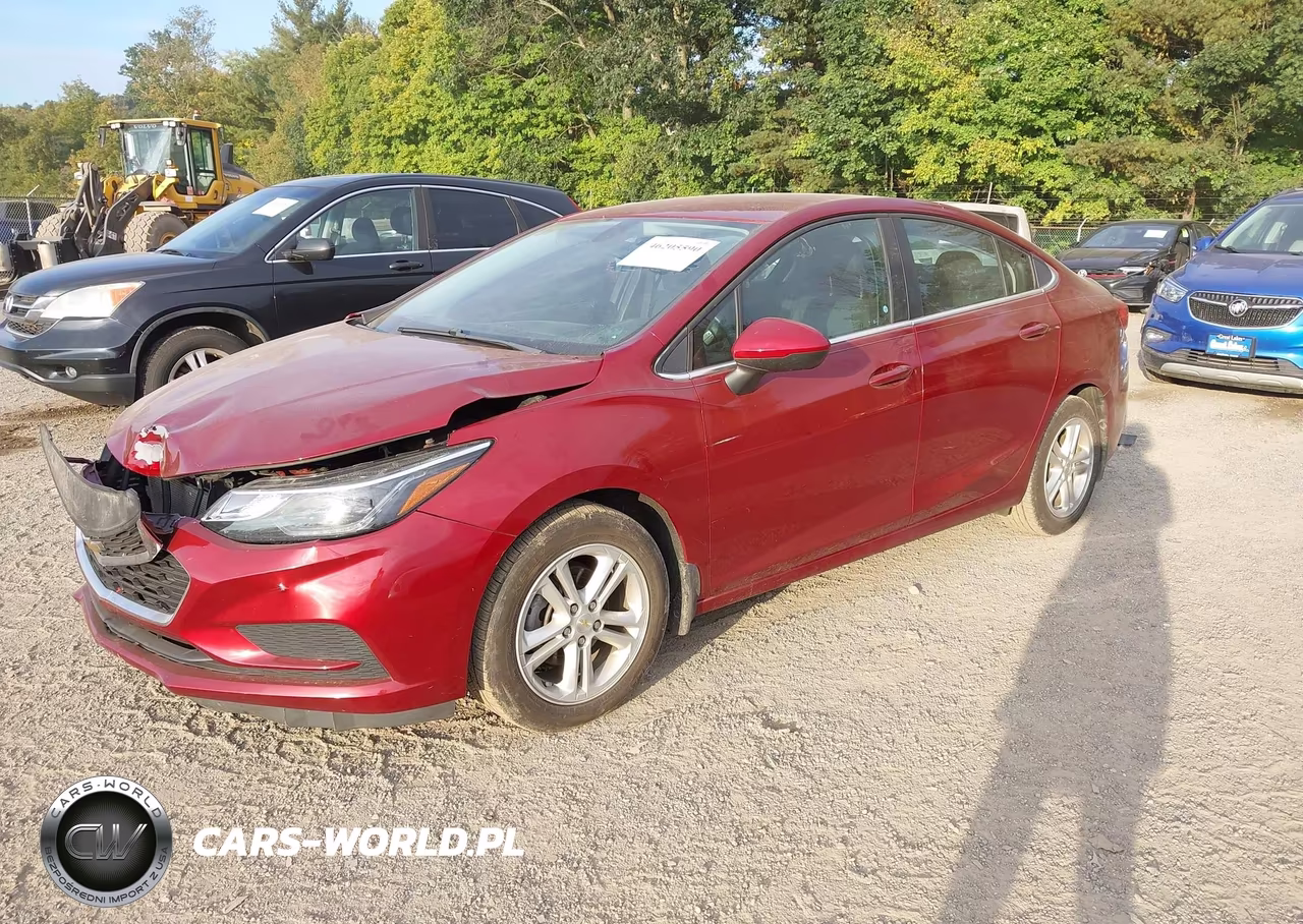 2017 Chevrolet Cruze Lt Auto VIN:1G1BE5SM0H7144506 - 2
