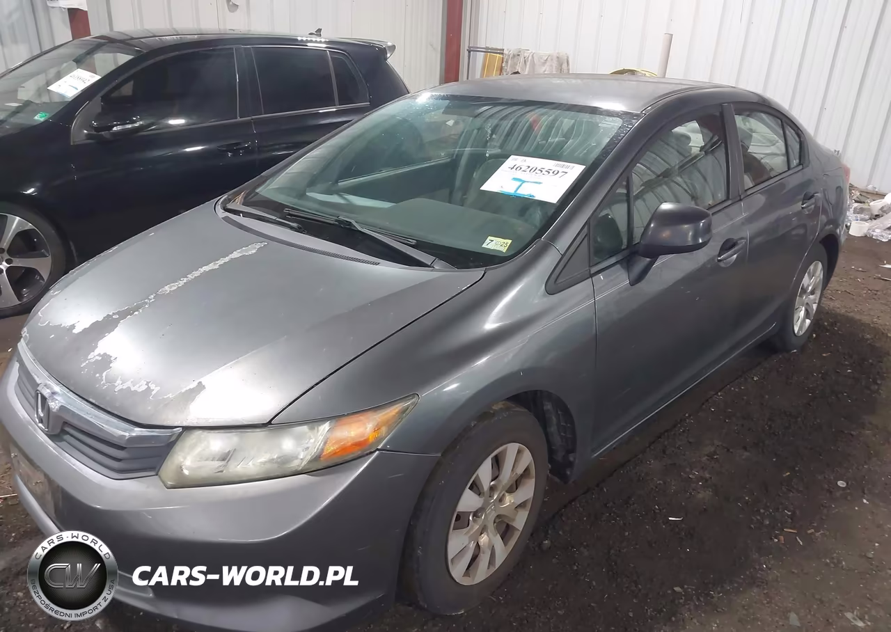 2012 Honda Civic Sdn Lx VIN:19XFB2F50CE034857 - 2
