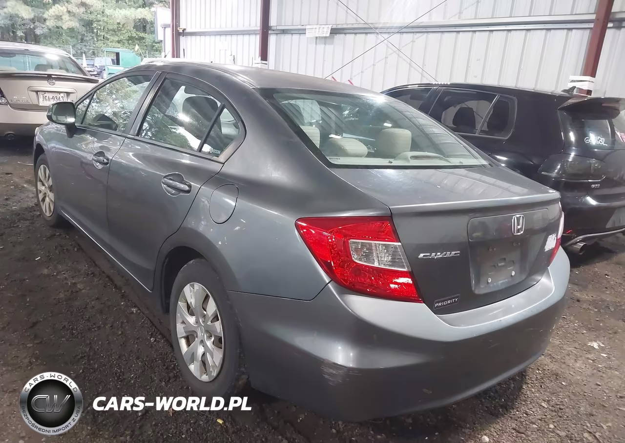 2012 Honda Civic Sdn Lx VIN:19XFB2F50CE034857 - 3