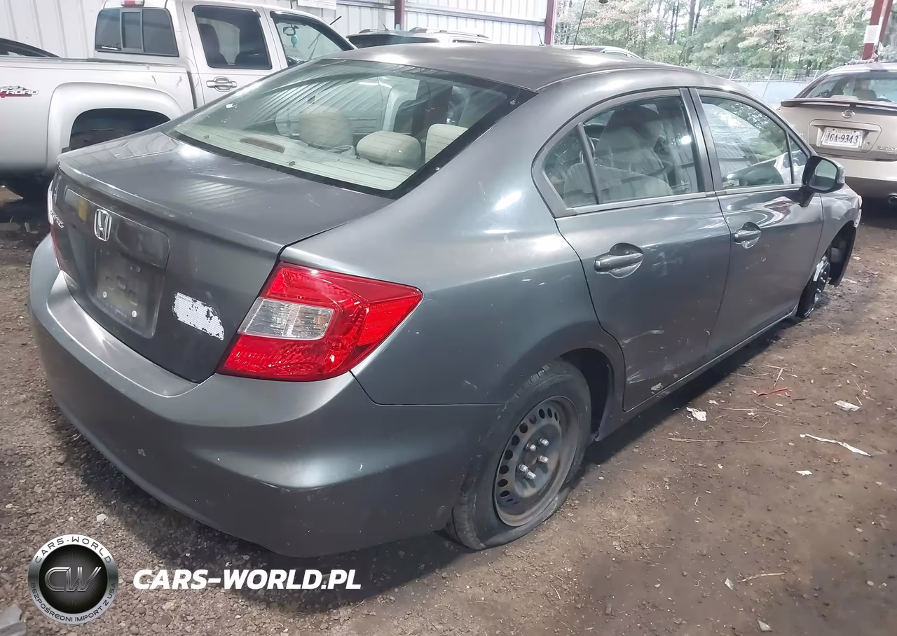 2012 Honda Civic Sdn Lx VIN:19XFB2F50CE034857 - 4