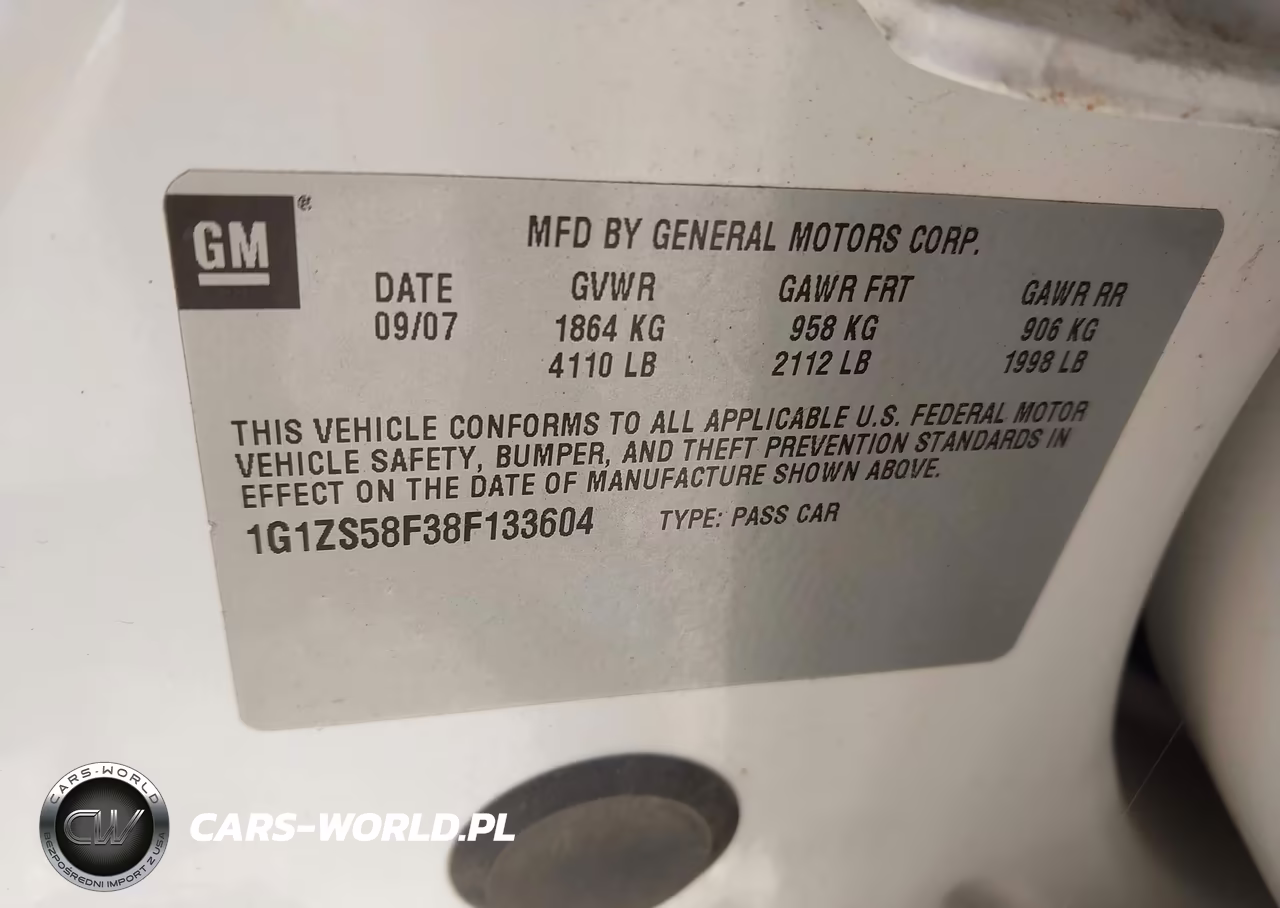 2008 Chevrolet Malibu Classic Ls VIN:1G1ZS58F38F133604 - 9
