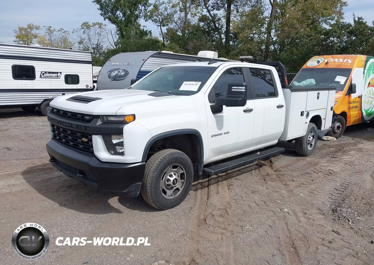 2023 Chevrolet Silverado 2500Hd 4Wd Long Bed Wt VIN:1GB1YLE70PF160668 - 2