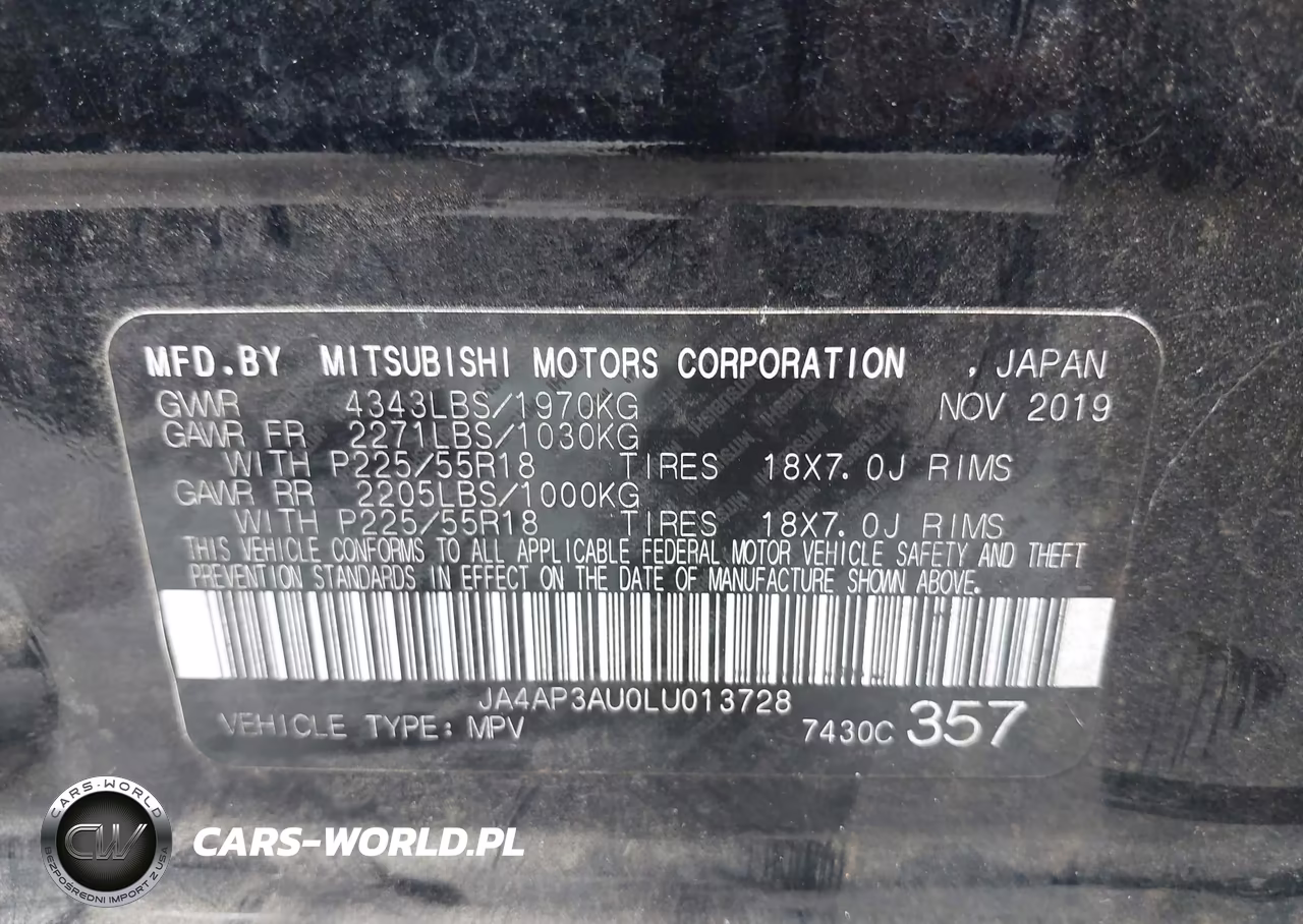 2020 Mitsubishi Outlander Sport 2.0 Es VIN:JA4AP3AU0LU013728 - 9