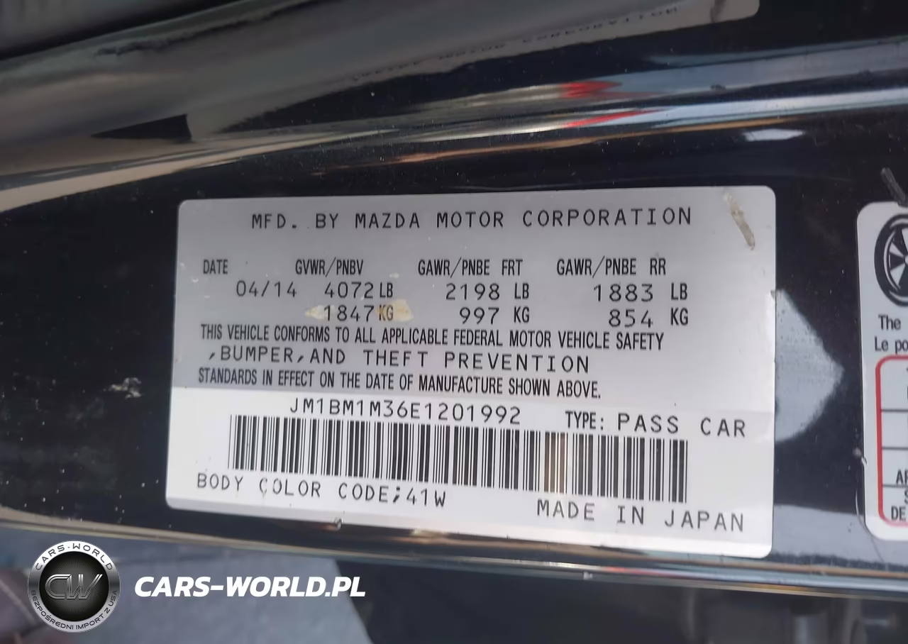 2014 Mazda Mazda3 S Grand Touring VIN:JM1BM1M36E1201992 - 9