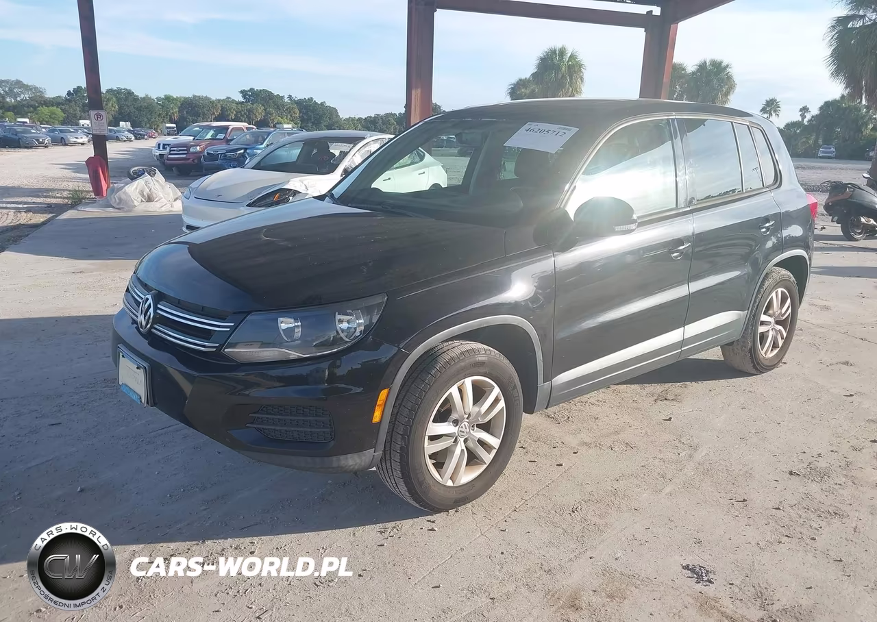 2013 Volkswagen Tiguan S W-Sunroof VIN:WVGAV3AX0DW571473 - 2