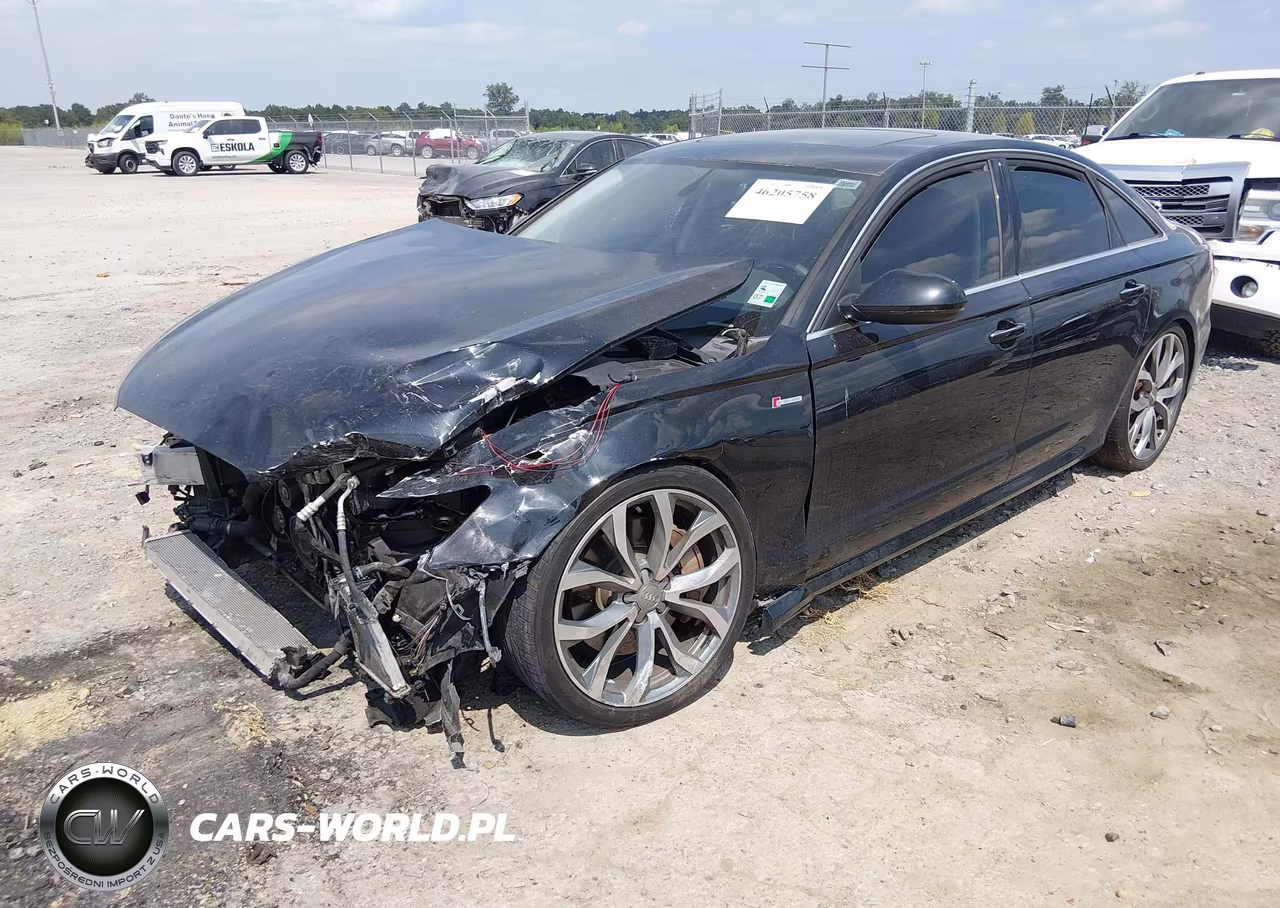 2012 Audi A6 3.0T Prestige VIN:WAUHGAFC9CN134810 - 2