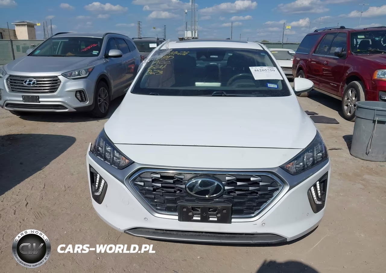 2021 Hyundai Ioniq Hybrid Limited VIN:KMHC05LC0MU255273 - 12