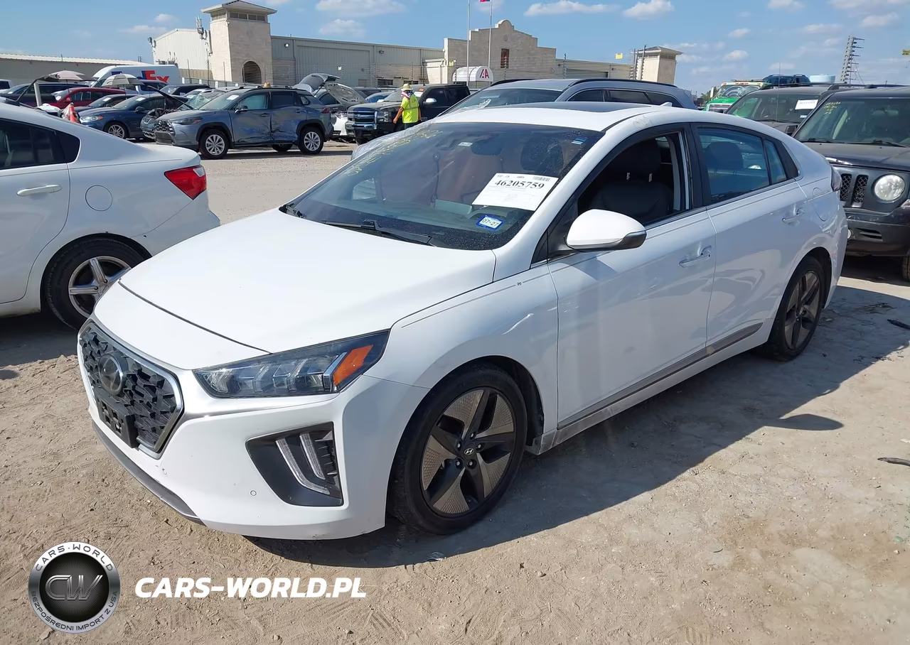 2021 Hyundai Ioniq Hybrid Limited VIN:KMHC05LC0MU255273 - 2