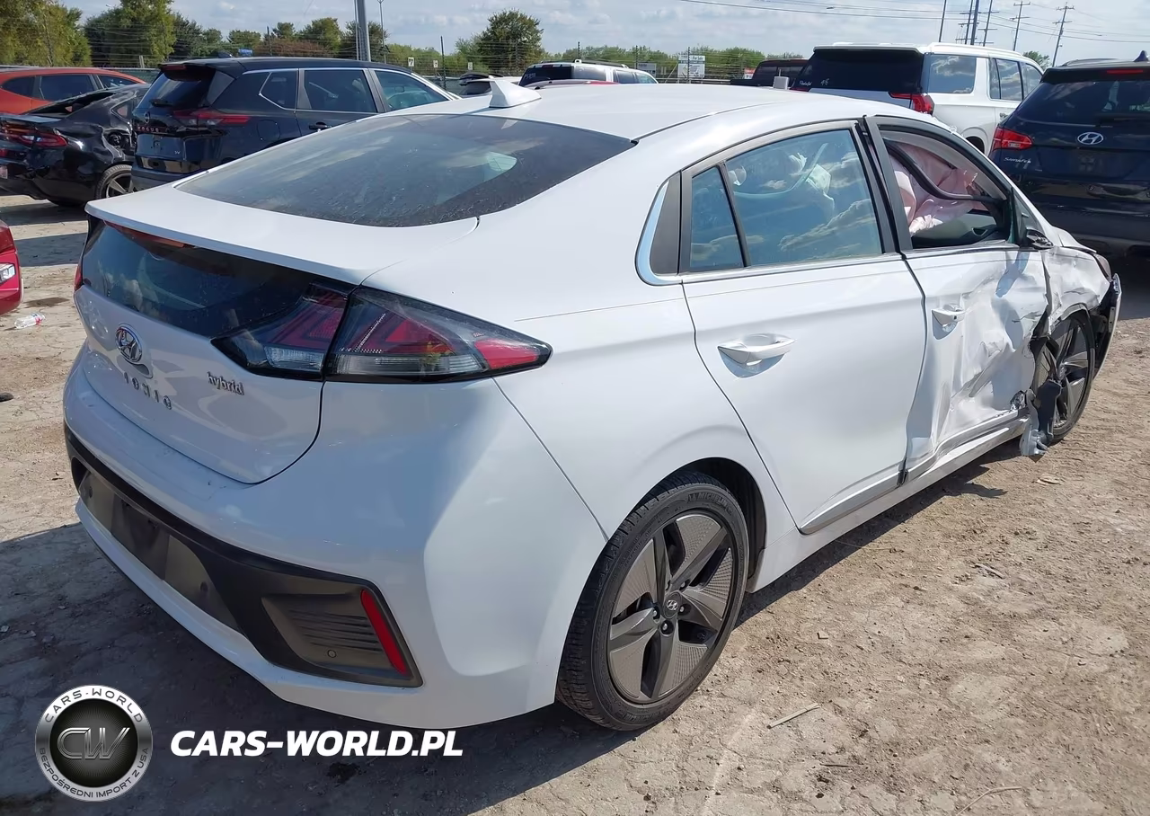 2021 Hyundai Ioniq Hybrid Limited VIN:KMHC05LC0MU255273 - 4