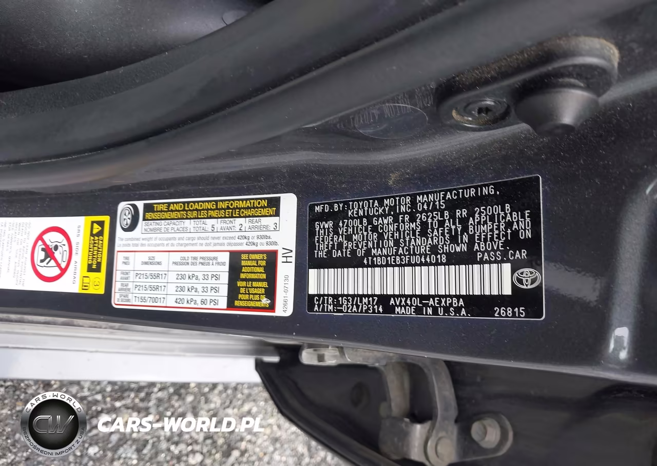 2015 Toyota Avalon Hybrid Limited VIN:4T1BD1EB3FU044018 - 9