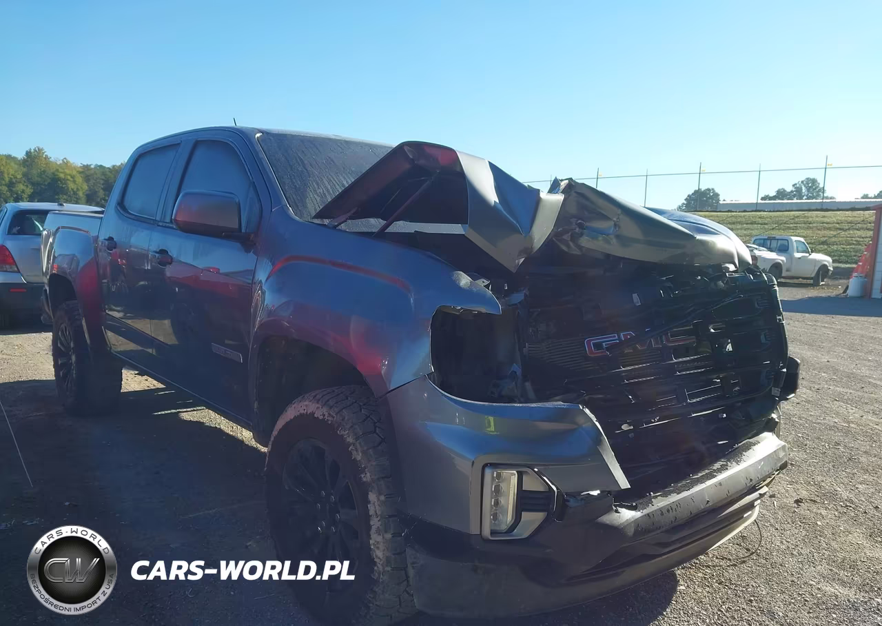 2022 GMC Canyon 4Wd Short Box Elevation