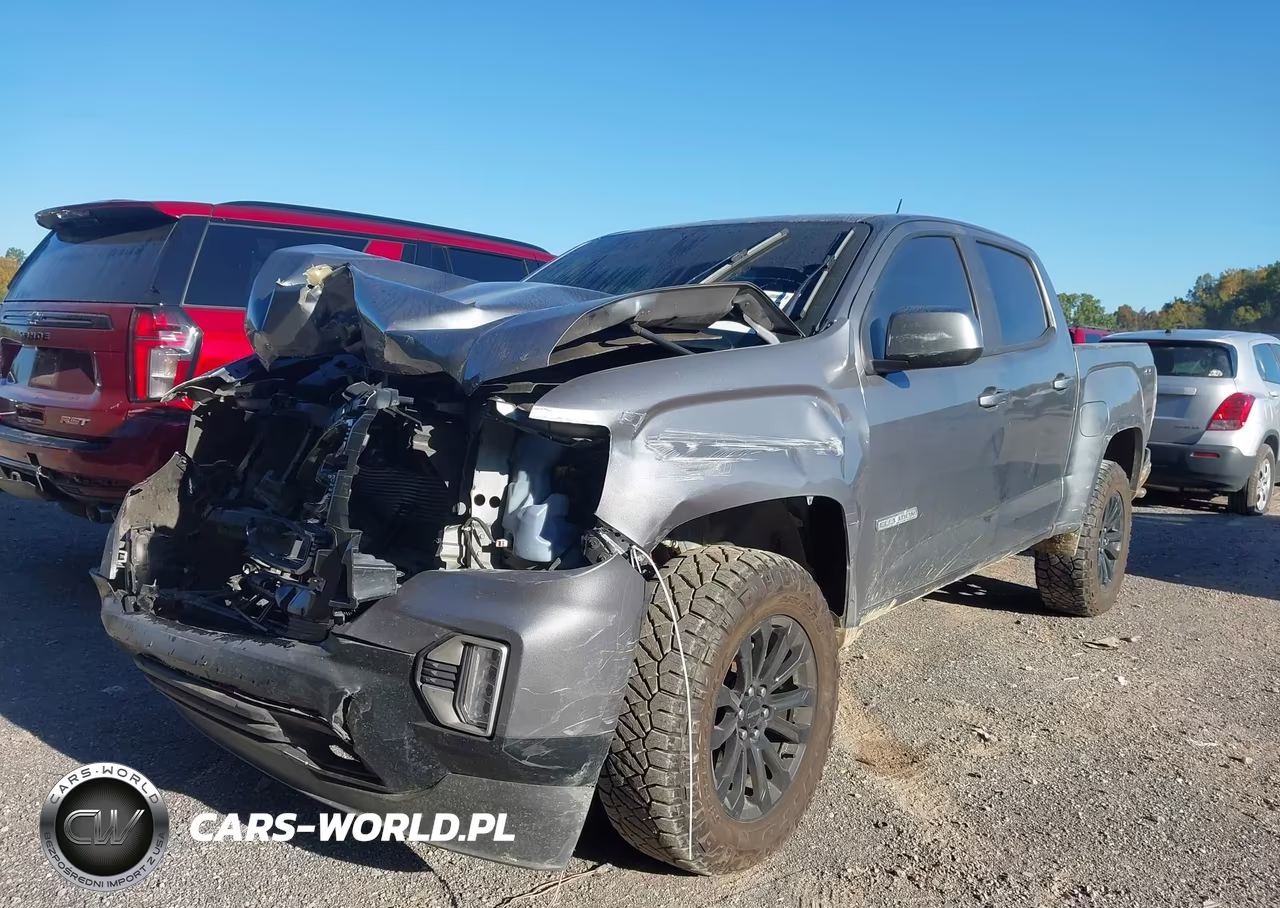 2022 GMC Canyon 4Wd Short Box Elevation VIN:1GTG6CEN4N1255027 - 2