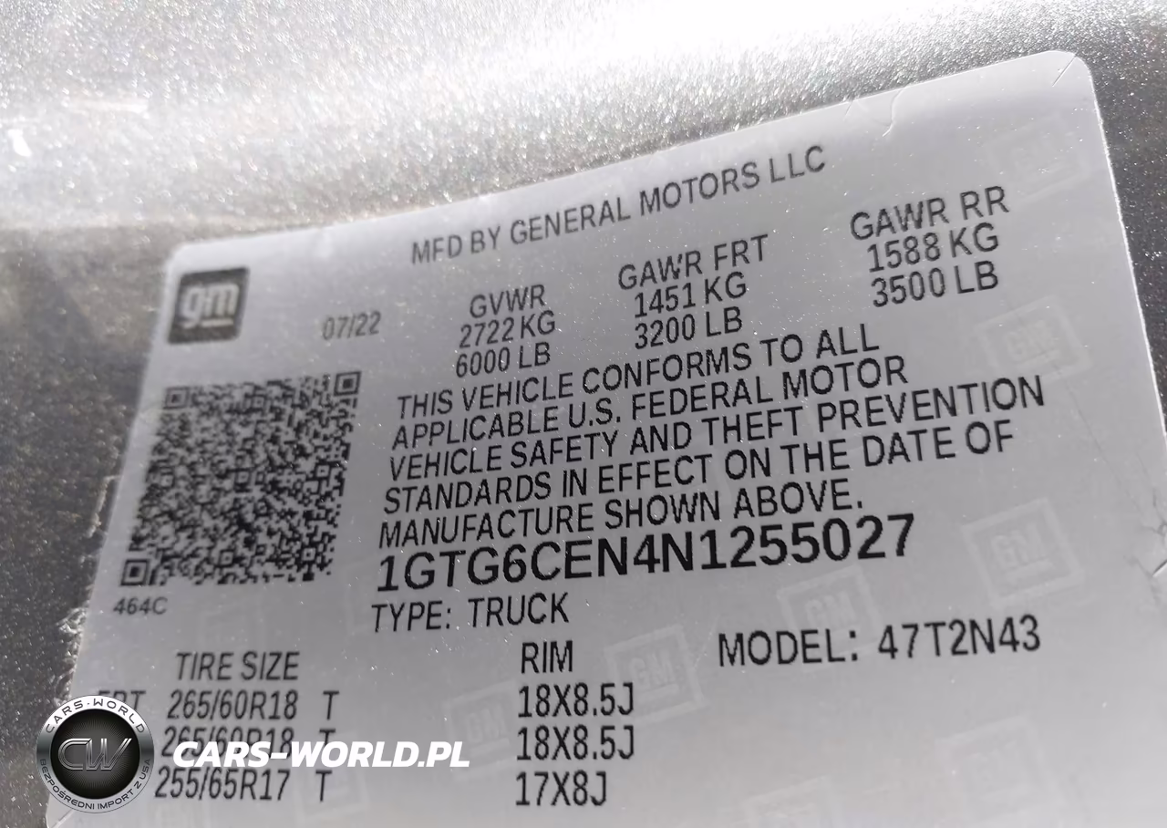2022 GMC Canyon 4Wd Short Box Elevation VIN:1GTG6CEN4N1255027 - 9