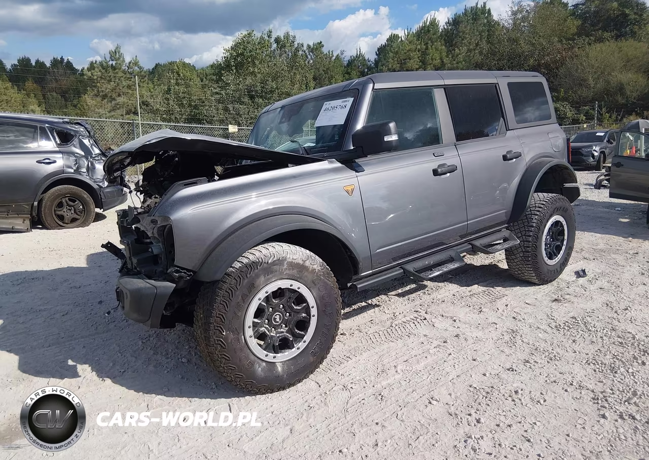 2023 Ford Bronco Badlands VIN:1FMEE5DP4PLB51844 - 2