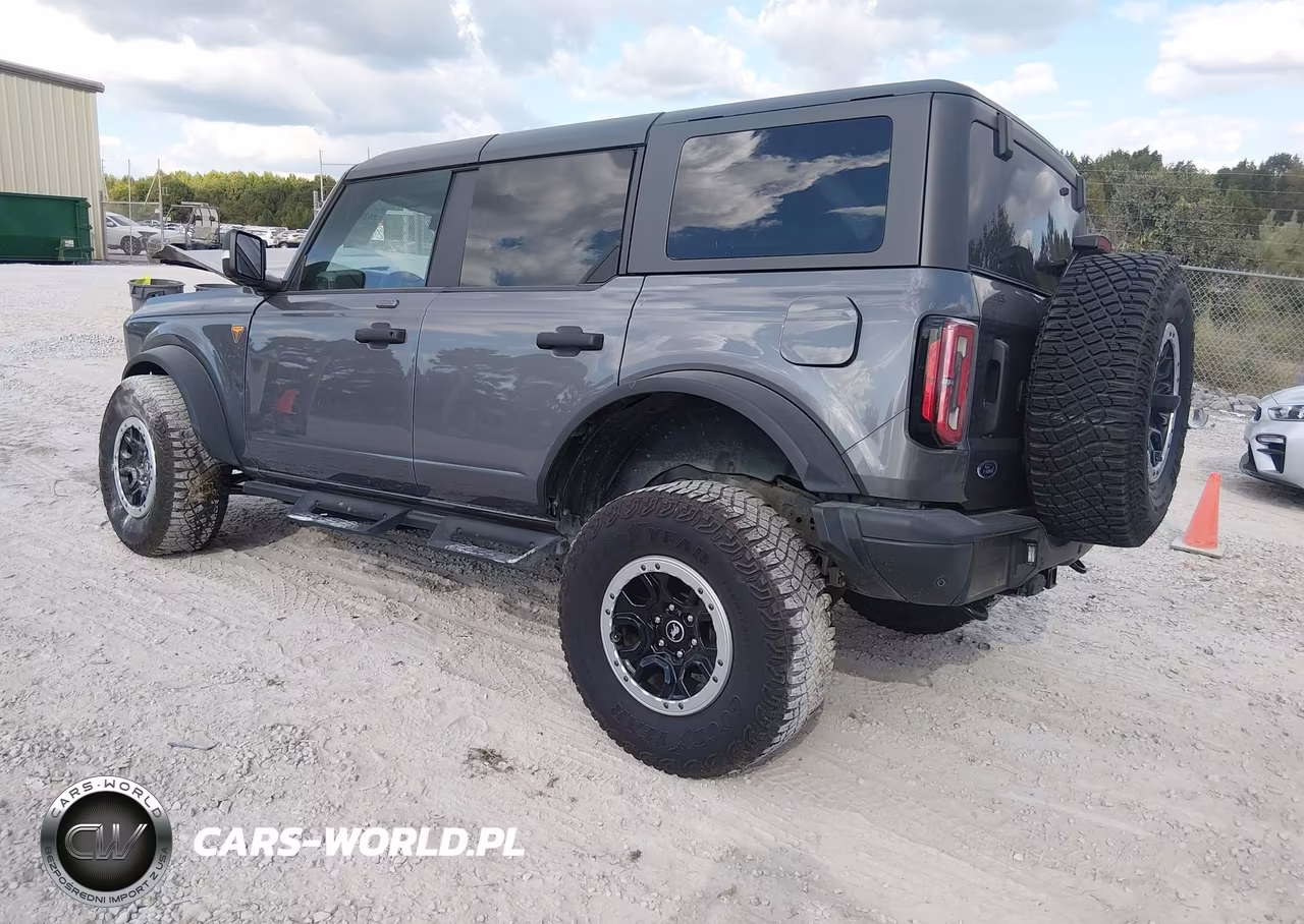 2023 Ford Bronco Badlands VIN:1FMEE5DP4PLB51844 - 3