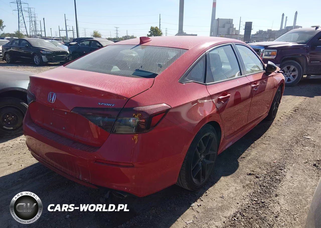 2025 Honda Civic Sport VIN:2HGFE2F53SH562033 - 4
